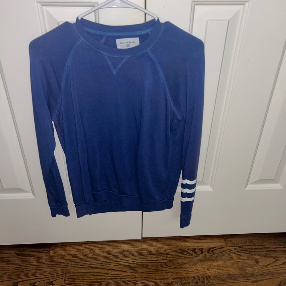 Sol Angeles Navy Crewneck Sweatshirt